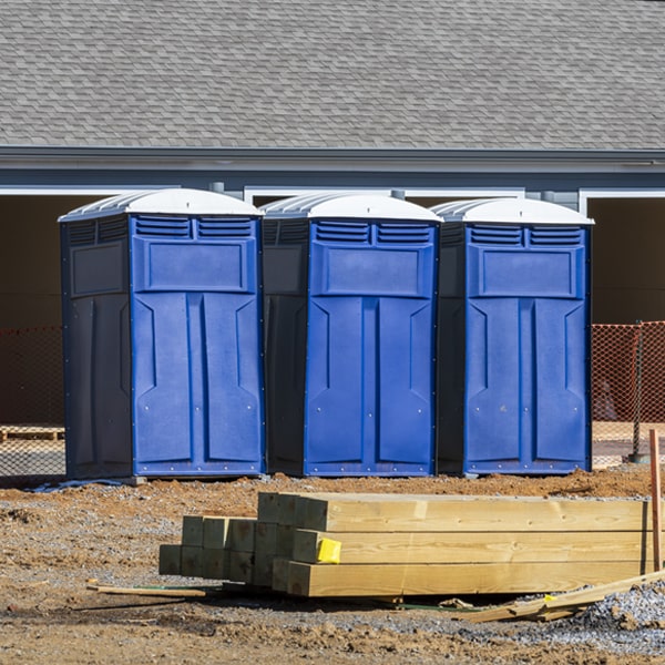 how do you dispose of waste after the porta potties have been emptied in Meridian